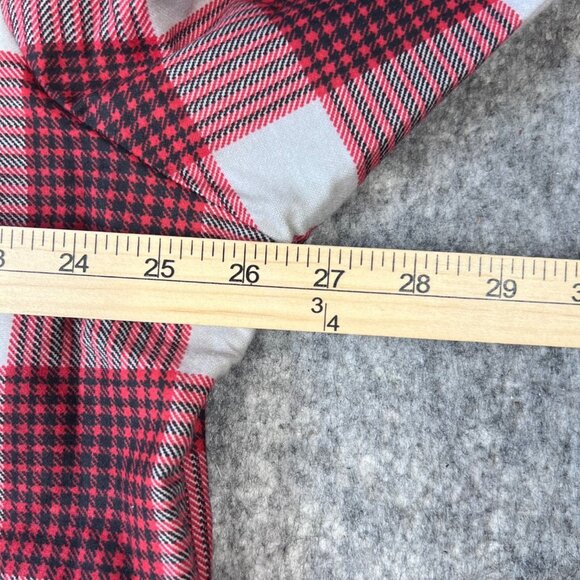 Fieldmaster Red Plaid Shirt XL (17-17.5) USA Made Perma-Prest 50/50 Vintage New - Picture 8 of 13